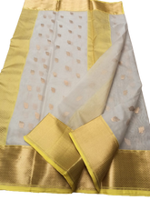 Pure Chanderi Silk Saree MYCHANDERI