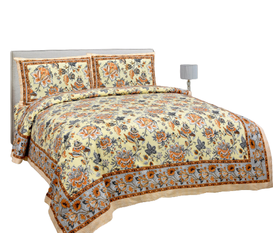 Jaipure Cotton Bedsheet R C PRINTS