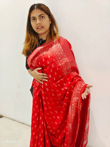Soft Silk Butta Fancy Saree