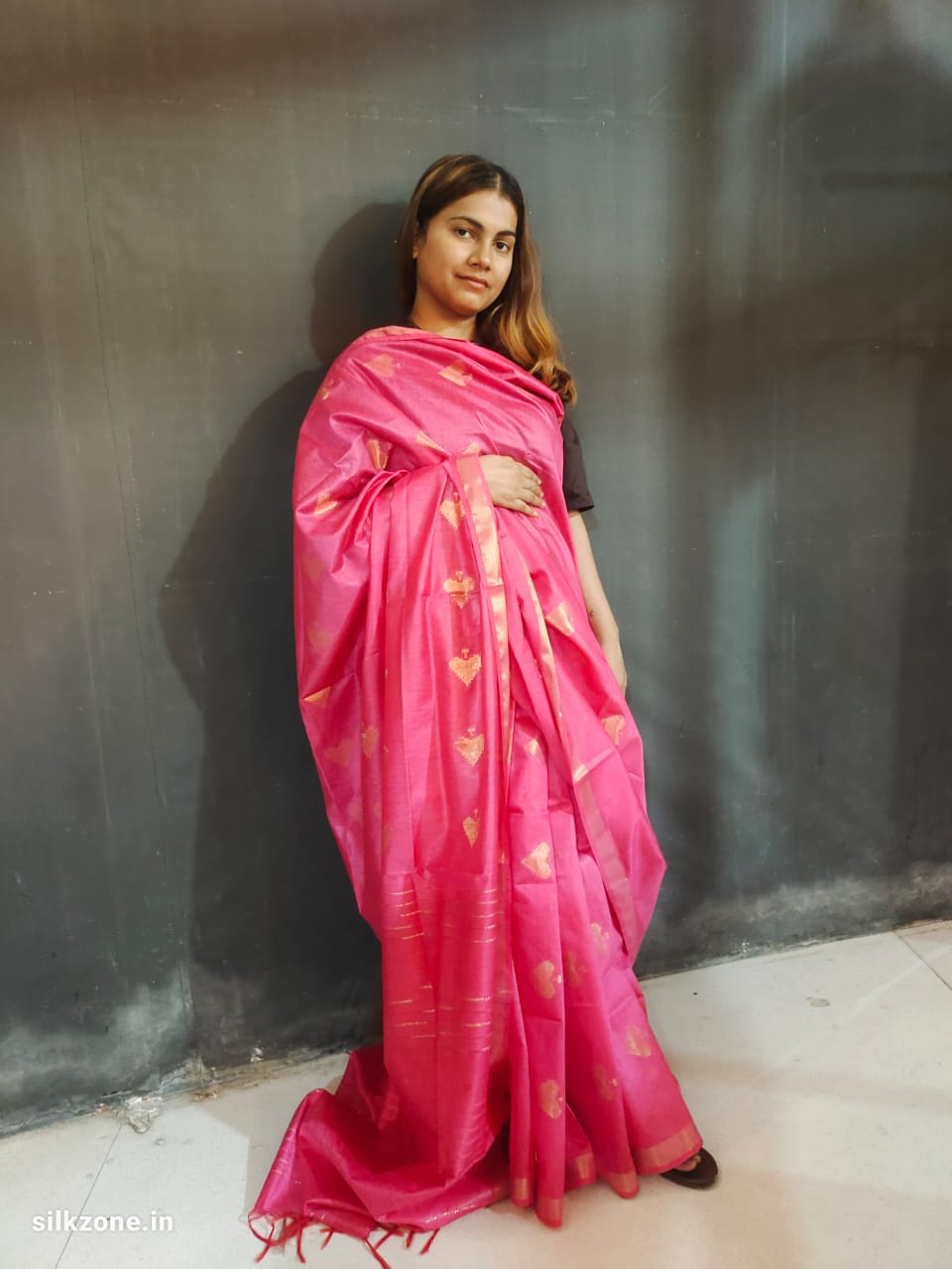 RAJPATH PETALS BANARASI TISSUE FANCY SAREE