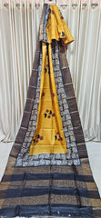 Pure tussar silk saree
