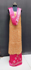 Batik print suit