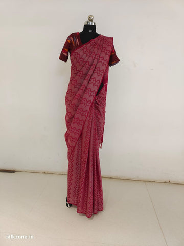 Soft silk Bhagalpuri saree