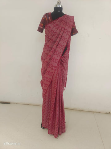 Soft silk Bhagalpuri saree