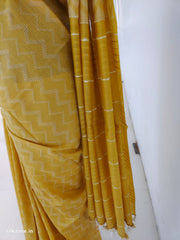 Soft silk Bhagalpuri saree