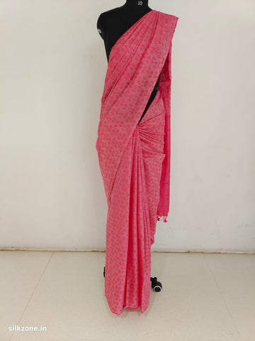 Soft silk Bhagalpuri saree