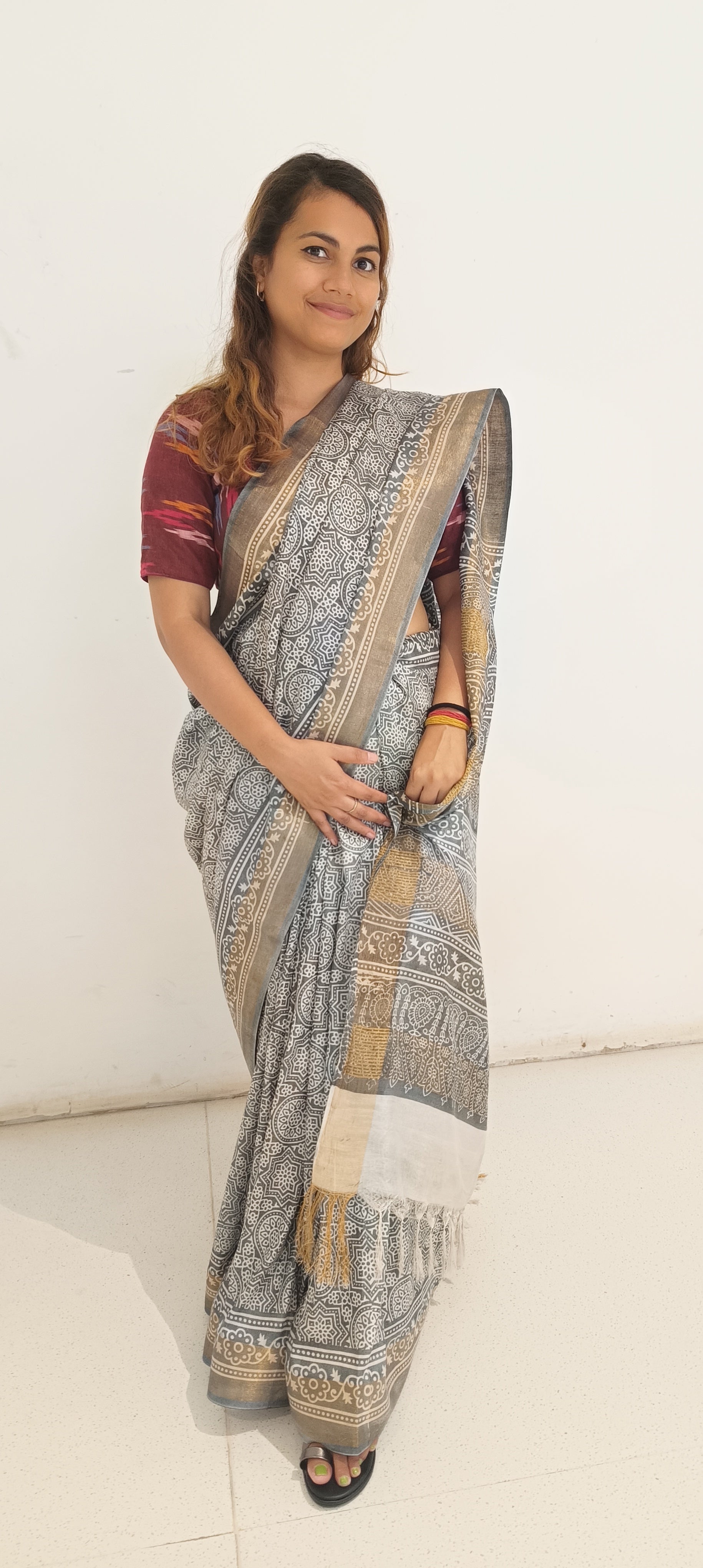 Soft modal silk saree