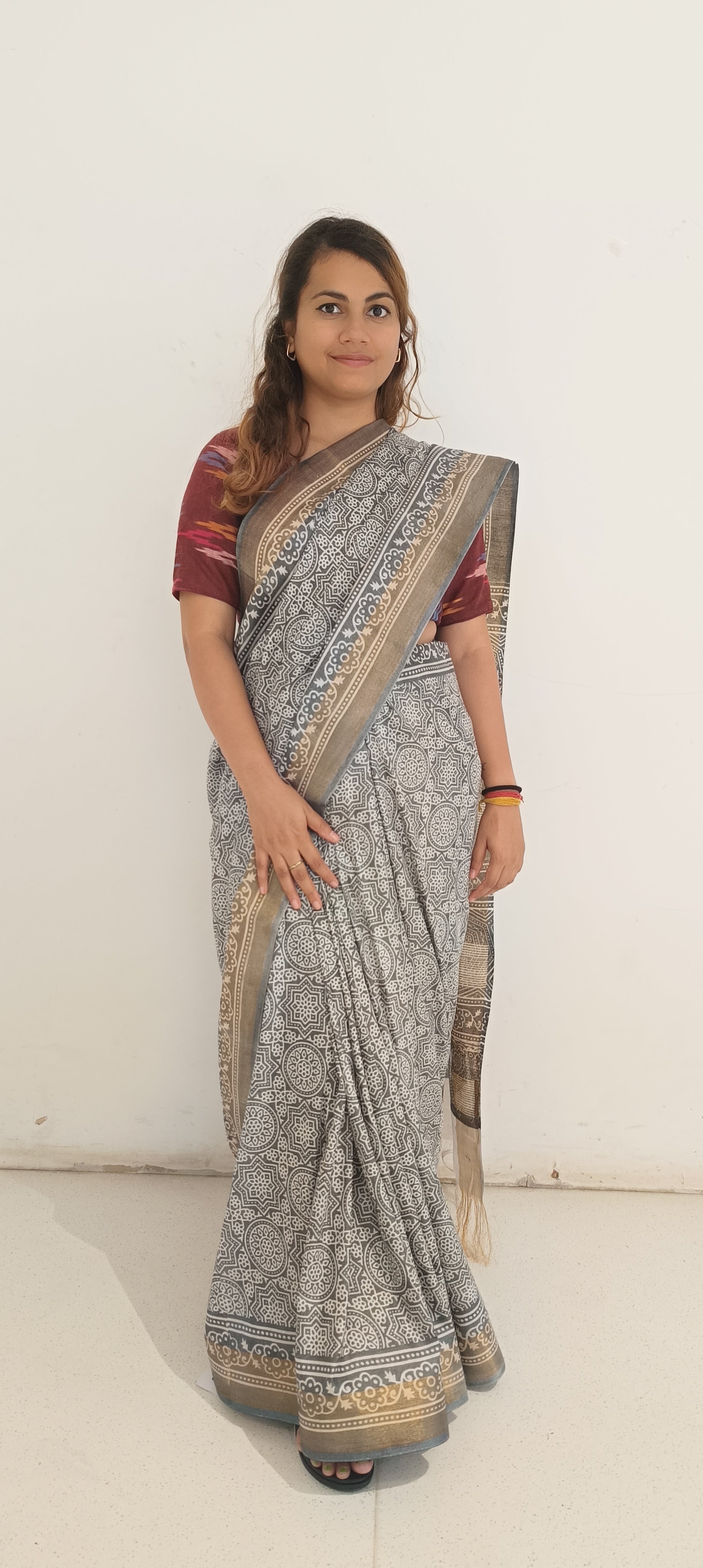 Soft modal silk saree