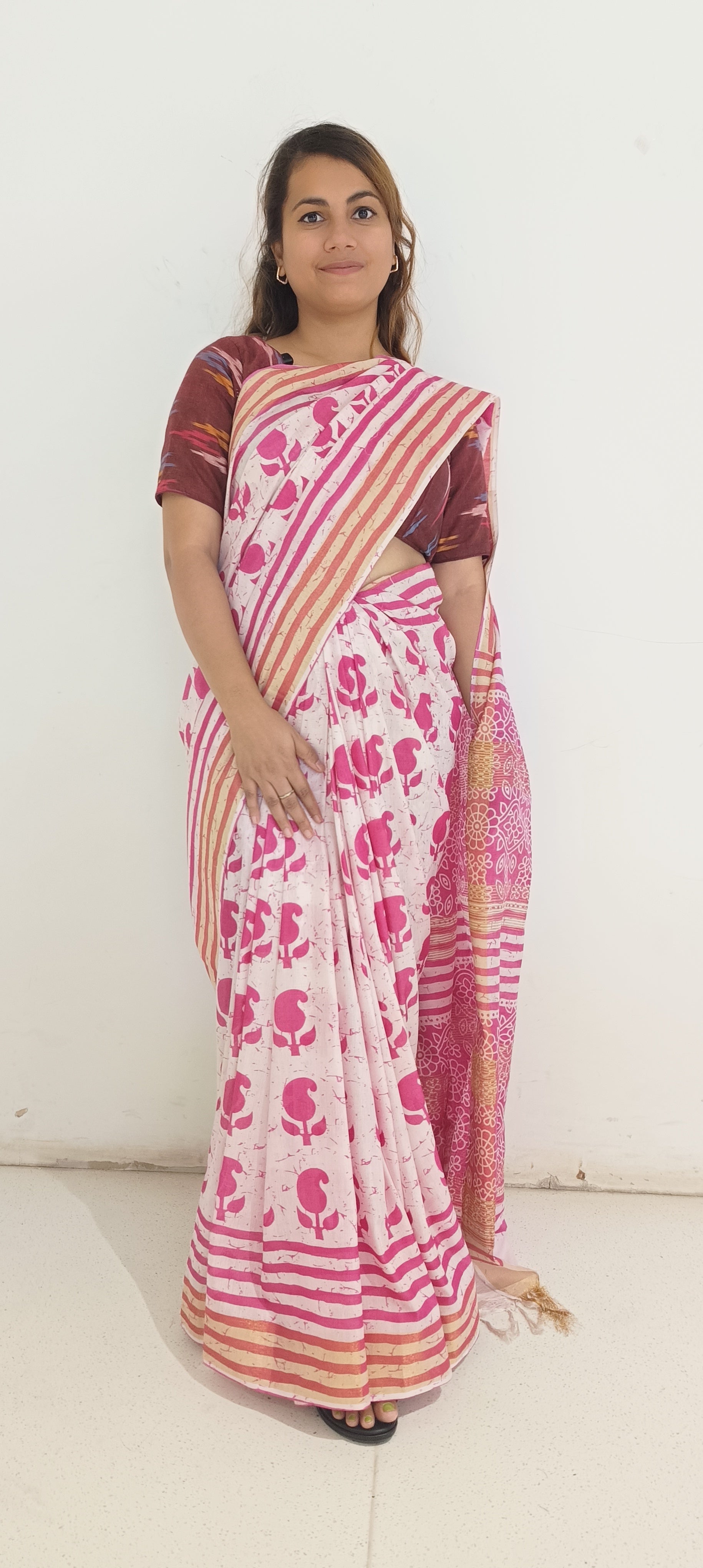 Soft modal silk saree