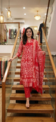 Silk Cotton Batik Print Set
