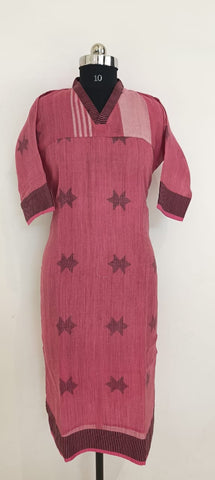 Soft silk buta kurti