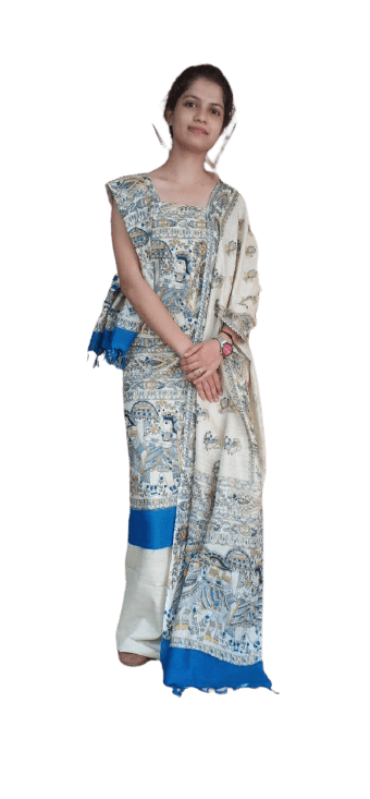 Cotton Madhubani Dress silkzon.in