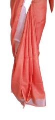Linen saree silkzon.in