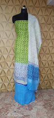 Linen print suit silkzon.in