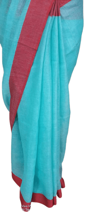 Linen saree silkzon.in