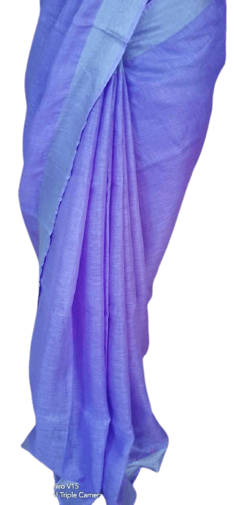 Linen saree silkzon.in