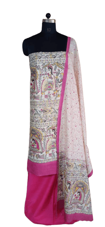 Cotton Madhubani Dress silkzon.in
