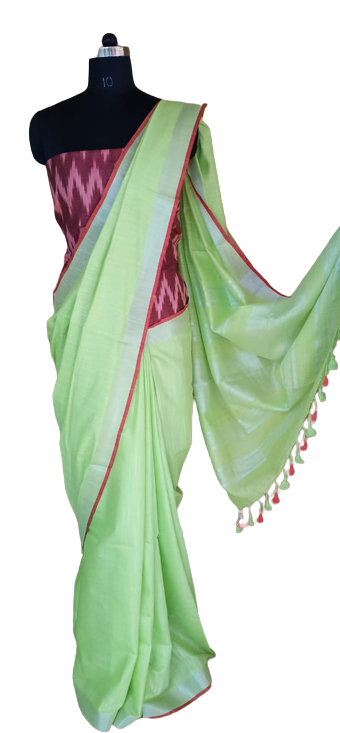 Khadi cotton saree silkzon.in