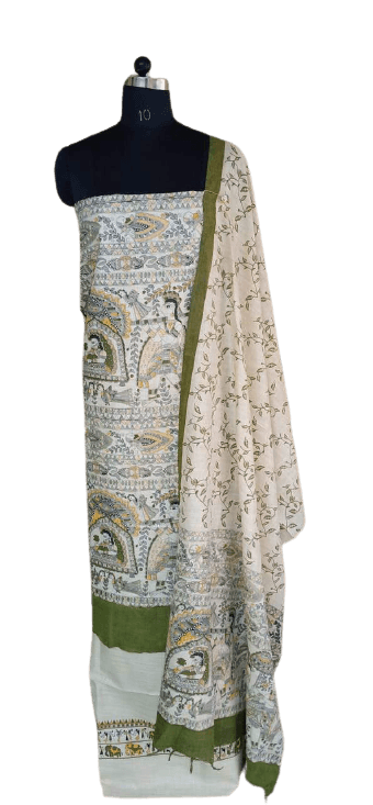 Cotton Madhubani Dress silkzon.in
