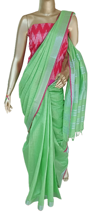 Khadi cotton saree silkzon.in