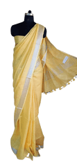 Linen saree silkzon.in