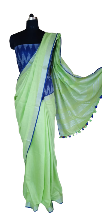 Khadi cotton saree silkzon.in