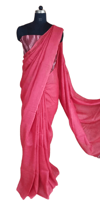 Linen saree silkzon.in