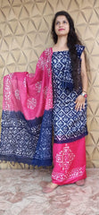 Linen print suit silkzon.in
