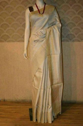 Tussar Munga Silk Saree silkzon.in