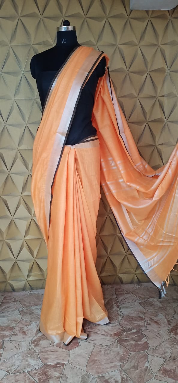 Khadi cotton saree silkzon.in