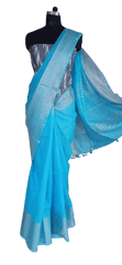 Linen saree silkzon.in
