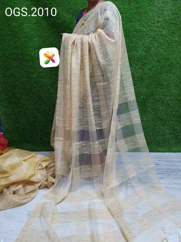 Orgenza jute ghicha saree SILK ZONE