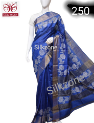 Pure Tussar Silk print saree