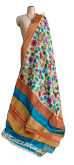 Pure Tussar Silk print saree