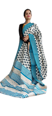 Organza Matka Silk Saree SILK ZONE