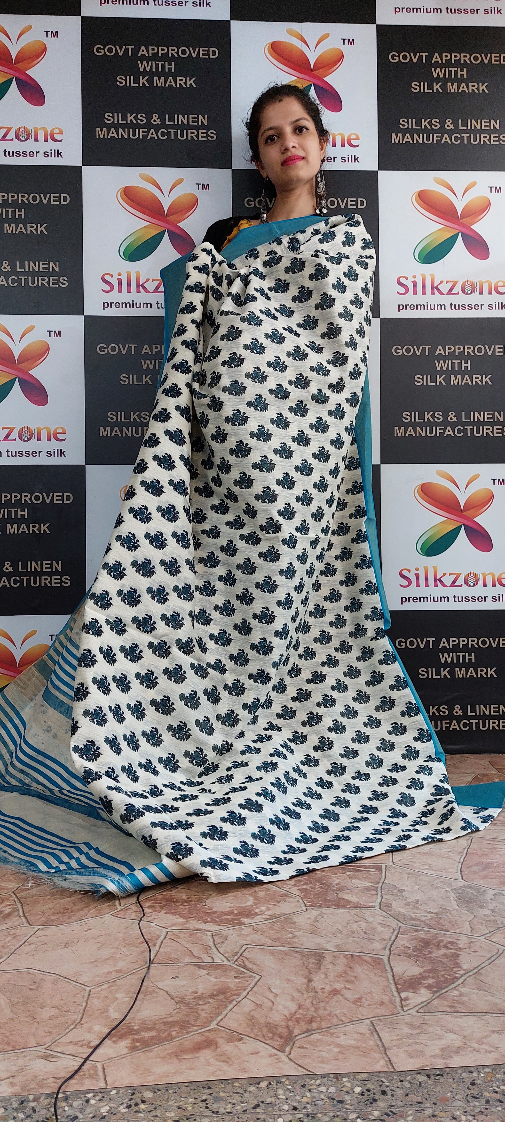 Organza Matka Silk Saree SILK ZONE