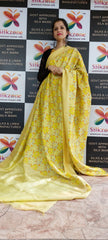 Organza Model Silk Saree silkzon