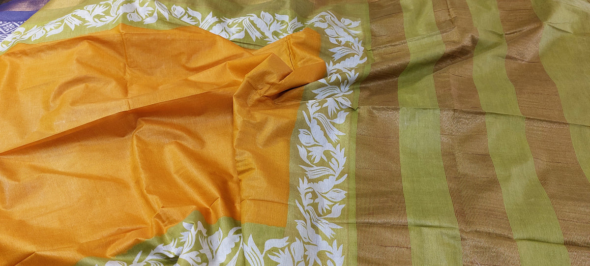 tussar semi Silk Sarees Online In India from SilkZone Store