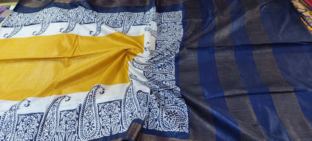 tussar semi Silk Sarees Online In India from SilkZone Store