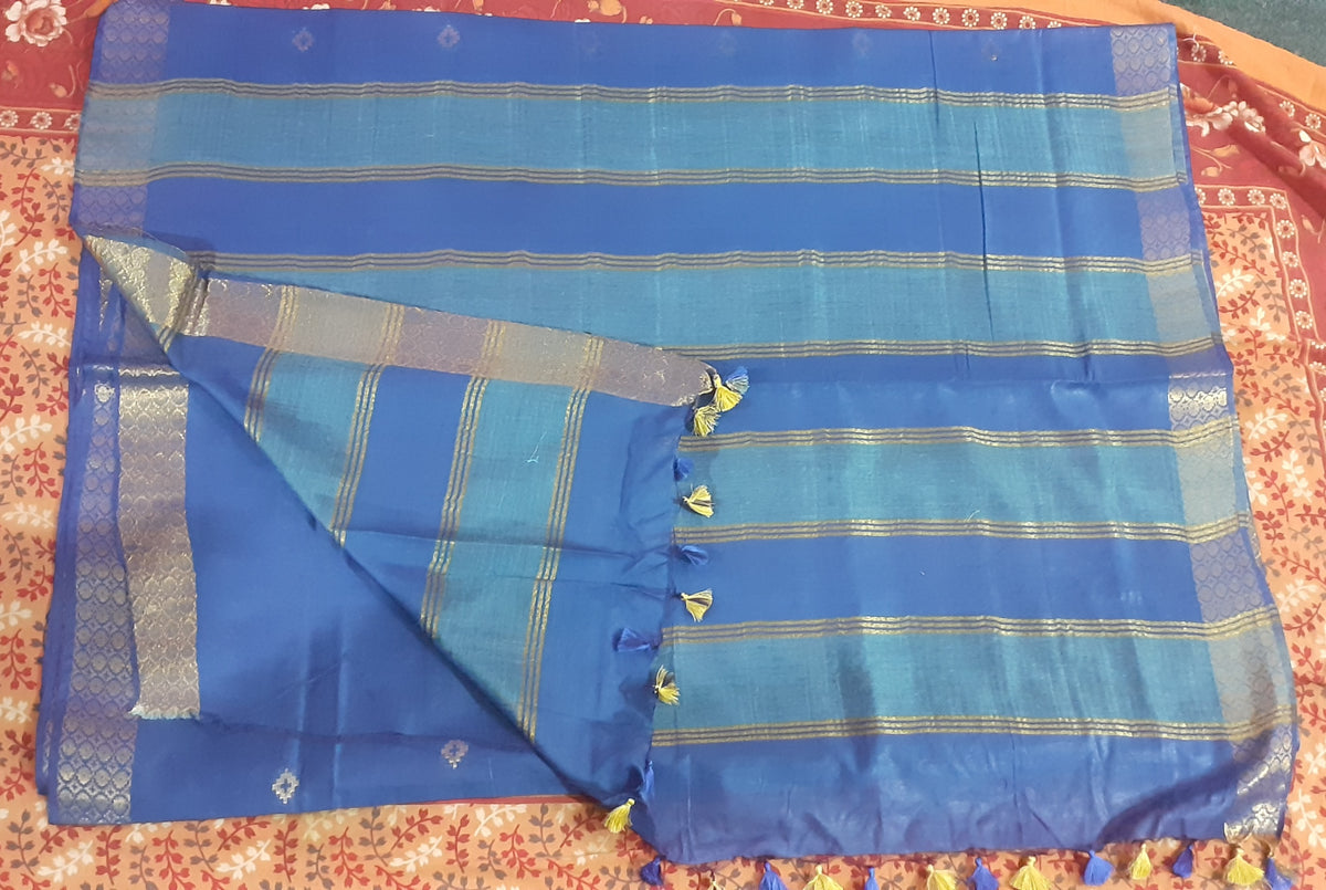 Soft silk buta saree