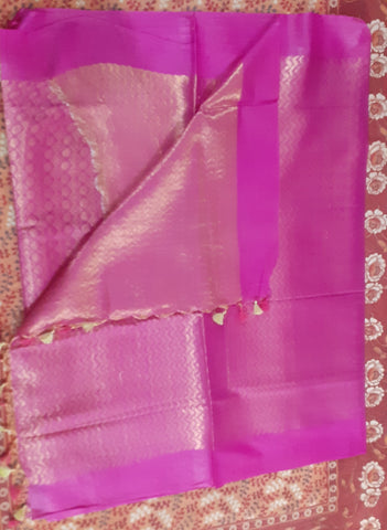 Soft silk jari jacquard saree