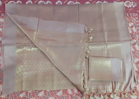 Soft silk jari jacquard saree