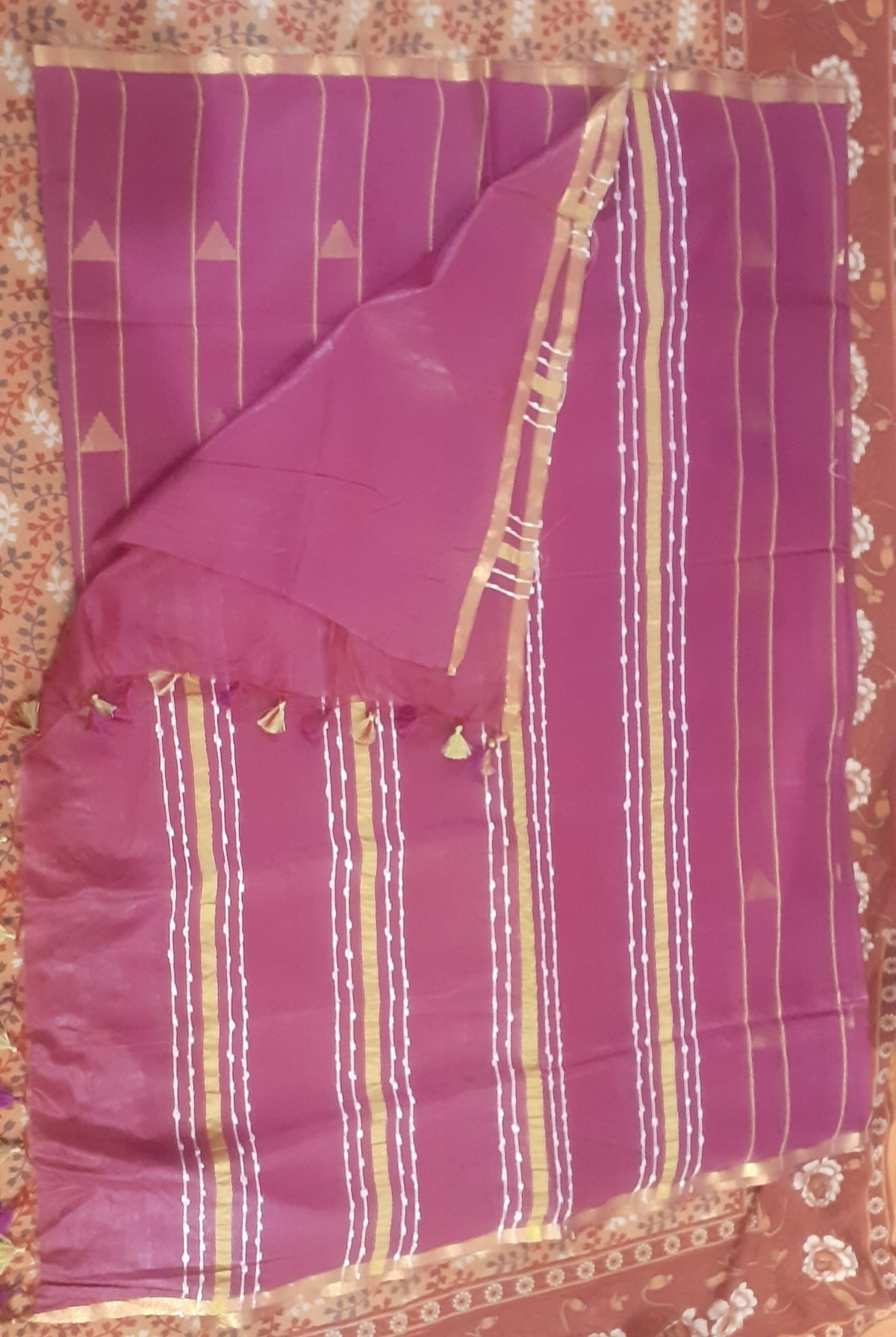 Sami taser heart buta saree