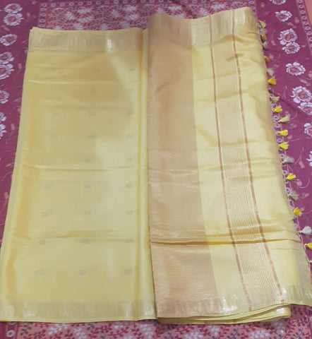 Soft silk rasgulla temple saree