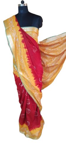 Batik print saree SILK ZONE