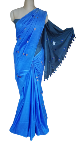 Soft silk embroidery saree SILK ZONE