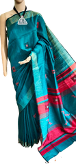 TUSSAR SILK PRINT SAREE