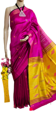 Pure Tussar Silk print saree