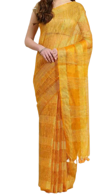 Orgenza jute ghicha saree SILK ZONE