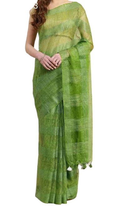 Orgenza jute ghicha saree SILK ZONE